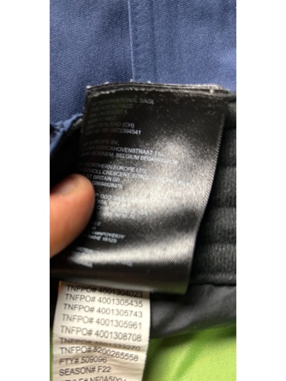 The North Face Men's Waterproof Ski Snow Pants Size Small